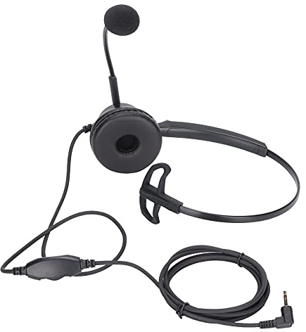 ARTOCT Cuffia Aziendale, per Telefoni Fissi o Cordless Dect Jack da 2,5 Mm