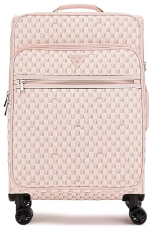GUESS Trolley Cabin 4G Logo Rosa 8 Ruote Bagaglio a Mano 40x56x20 cm Mod. TWJ909 NOROM 22 in Upright 8-Wheeler
