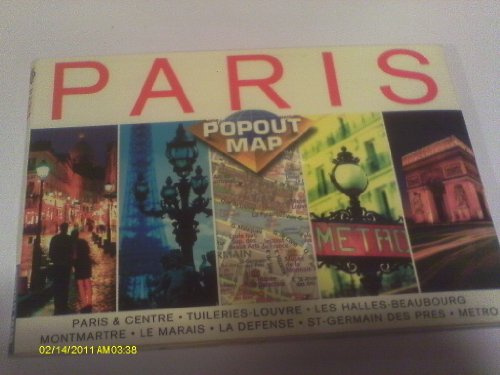 Paris (Europe Popout Maps)