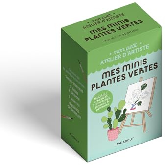 Mes minis plantes vertes: Mon petit atelier d'artiste