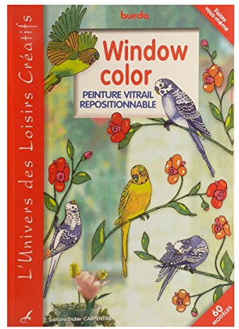 Window color: Peinture vitrail repositionnable