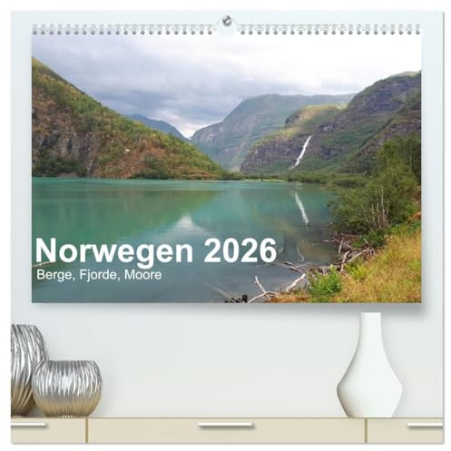Norwegen 2026 - Berge, Fjorde, Moore (hochwertiger Premium Wandkalender 2026 DIN A2 quer), Kunstdruck in Hochglanz: Norwegens fantastische Bergwelt (CALVENDO Orte)