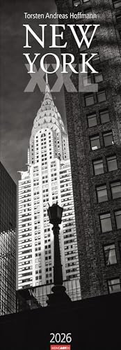 New York XXL Kalender 2026: Reise-Kalender mit 12 atemberaubenden Fotografien gigantischer Häuserschluchten und Wolkenkratzer. Langer Wandkalender ... x 98 cm Hochformat (Reisekalender Weingarten)