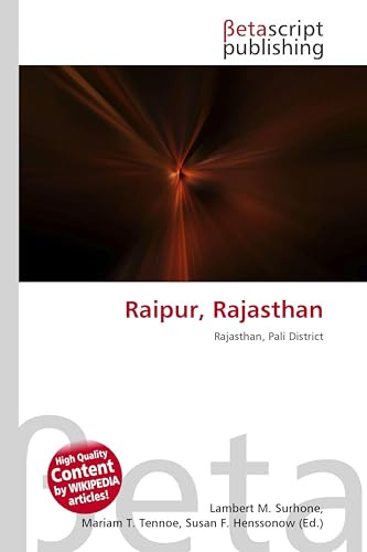 Raipur, Rajasthan: Rajasthan, Pali District