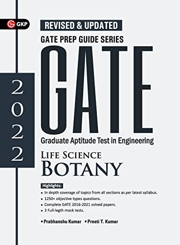 GATE 2022: Life Science Botany - Guide by GKP.