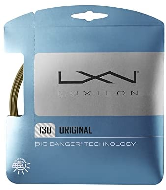 Luxilon Unisex Tennissaite Original 130, braun, 12,2 Meter, 1,30 mm, WRZ996200AMB