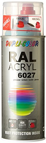 Dupli-Color 490866 RAL-Acryl-Spray 6027, 400 ml, Lichtgrün Glanz
