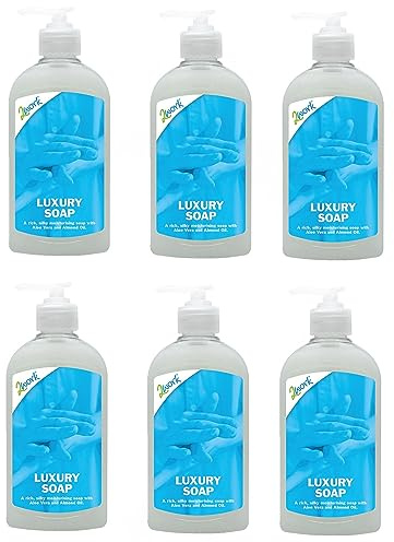 2Work Luxury Pearl Hand Soap, 300 ml (Pack of 6)