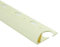 10x PVC Viertelkreis Fliesenschiene Fliesenprofil Kunststoff 270cm 12,5mm Jasmin
