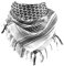 MiaoMa Shemagh Palästinenser Tuch 110 x 110 CM Baumwolle Militär Tactical Desert Schal Arabischer Wüsten Schals Unisex Halstuch Kopftuch für Männer und Frauen