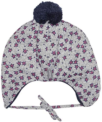 Sterntaler Inka-Mütze mit Bommel, Ohrenklappen und Bindebändern, Alter: ab 18-24 Monate, Größe: 51, Pink (Magenta)