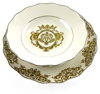 Royal Family SERVIZIO 18 PIATTI FINISSIMA PORCELLANA - BONE CHINA DELLA PIU' ALTA QUALITA' - 6 POSTI TAVOLA
