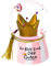 Happy Life 45984 Traumkugel Du bist eine der Guten, mit goldener Quaste, Glas-Kugel, Höhe 6 cm
