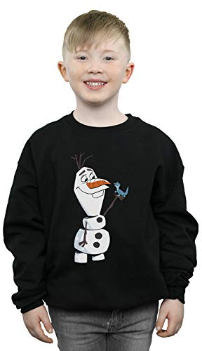 Disney Boys Frozen 2 Olaf and Salamander Sweatshirt
