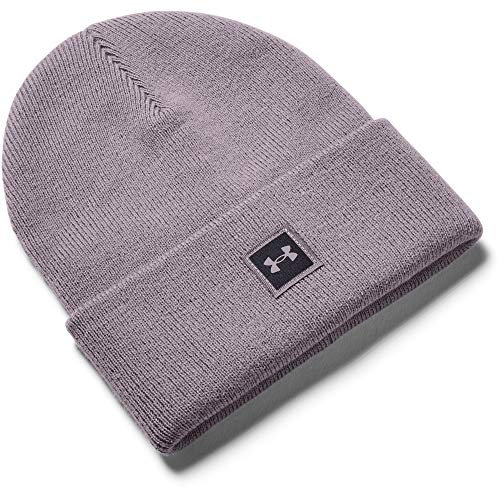 Under Armour Halftime Knit Running Beanie lilaschwarz, One Size Herren