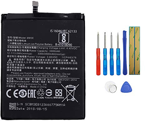 Swark Akku BM3E Kompatibel mit Xiaomi Mi 8 M1803E1A with Tools