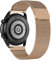 GBPOOT 20mm Cinturino Compatibile con Samsung Galaxy Watch 6/5/4/Active/Active 2(40mm/44mm)/Watch 3 41mm/Watch 42mm/Gear S2,Cinturino in Acciaio Inossidabile Metallo a Rete,20mm,Oro rosa
