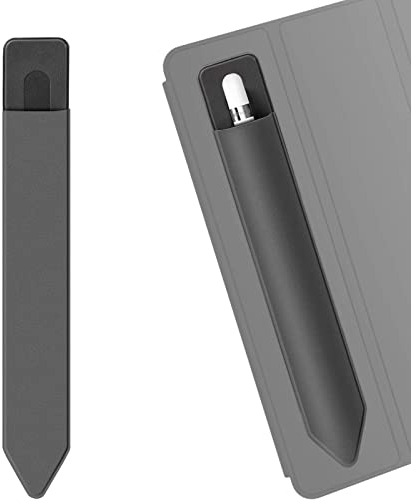 VIEVRE Pencil Halter für Apple (1. und 2. Generation), Pencil Halterung mit Apple, Ipad Stift Hülle, Elastische Pencil Halter Für Stylus Pen, Elastischer Stifthüllenhalter Stifthülle-Grau