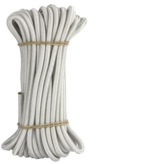 Elastisches Seil, 10 mm, 10 m, Weiß