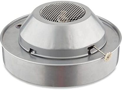 SAVING HUB Large Paraffin Greenhouse Heater Adjustable Flame Height - 2.25L Fuel Tank Compact Design With Chimney Gauze - Outdoor Cold Frame Plants Vegetable Small Green Houses Heater Included 1 Wick