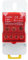 Boîte de Jonction de Borne, Boîte de Distribution de Bornier de Rail DIN de 690V 80A conductivité Forte épissable pour des Armoires à Haute Tension (Rouge)