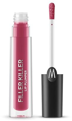 WYCON cosmetics FILLER KILLER LIP PLUMPER Lucidalabbra con effetto Rimpolpante e Volumizzante, Lipstick con Vitamina E e Mentolo -07 Tulip