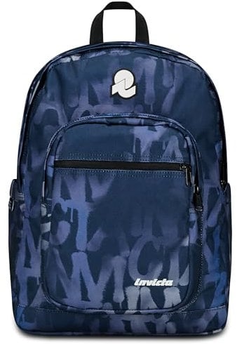 Invicta Zaino JELEK FANTASY, Doppio Scomparto, Tasca porta pc, Per ragazzi, Ragazze e adulti, Scuola, Tempo Libero, Viaggi