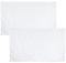 2 Stück Blanko-Flagge Einfarbig Rein Weiße Banner 150 * 90CM mit 2 Messing-Ösen Polyester-Gewebe Leinwand Flagge