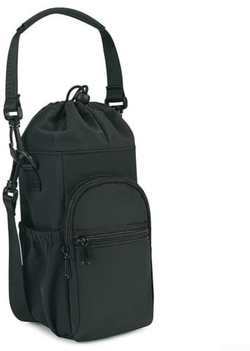 Sac isotherme à bandoulière pour 20 bouteilles de 1,2 l - Protégez votre boisson avec style (noir)