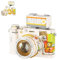 Technik Kamera Bausteine Bausatz, 508 Klemmbausteine Klassische Retro Kamera Spielzeug, Ideas SLR Vintage Modellbausatz, Digital Geschenk für Erwachsene Kinder