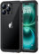Lanhiem for iPhone 16 Pro Case, IP68 Waterproof Dustproof Shockproof Cases with Built-in Screen Protector, Full Body Protective Heavy Duty Rugged Phone Cover for iPhone 16 Pro - 6.3 inch (Black/Clear)