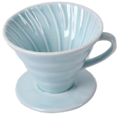 MUSISALY Taza Con Filtro De Cerámica Compatible Con Cafetera Sky-color Dripper Para Café De 1 A 4