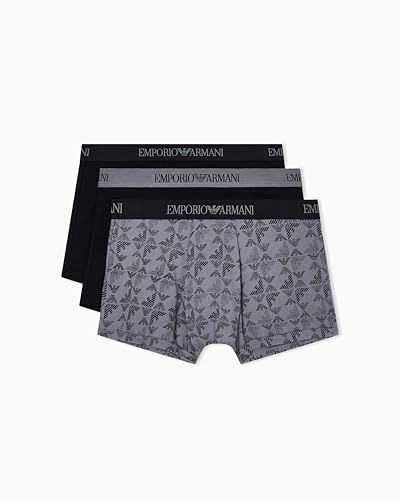Man's Pure Cotton 3-Pack Trunk Black L