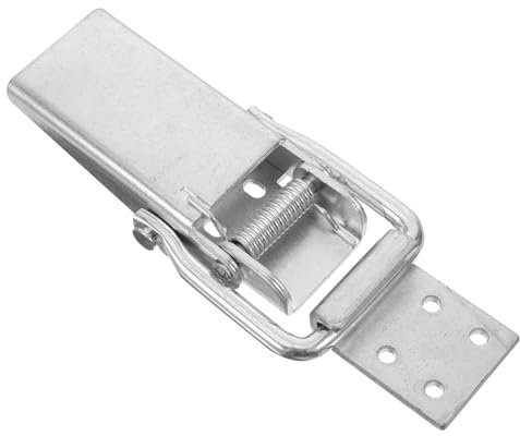 UKCOCO Verrou Attelage Remorque Métal Robuste avec Pince à Ressort Loquet De Fixation pour Ridelle Camion Et Container Goupille Antivol Facile à Installer