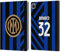 Head Case Designs Licenza Ufficiale Inter Milan Federico Dimarco 2024/25 Giocatori Home Kit Custodia Portafoglio in Pelle Compatibile con Apple iPad PRO 12.9 2020/2021/2022