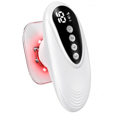 Appareil de Massage Anti Cellulite à Ventouse Électrique, Masseur Anti Cellulite Électrique à Ventouse, Ventouse les jambes et les fesses, EMS lumière rouge pour les soins du corps et du visage