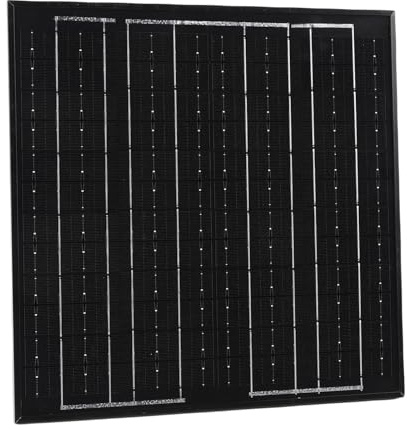 Walfront Ventilador de Ventilación de Techo Solar de 15 W, Ventilador de ático Solar con Motor sin Escobillas 430 CFM, Resistente Al Agua IP68 para el Hogar del Almacén del ático