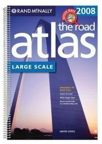 Rand McNally 2008 Road Atlas: Large Scale- United States (Rand McNally Large Scale Road Atlas USA)