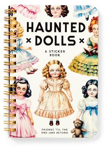 Haunted Dolls Sticker Book (A Brass Monkey Sticker Book)