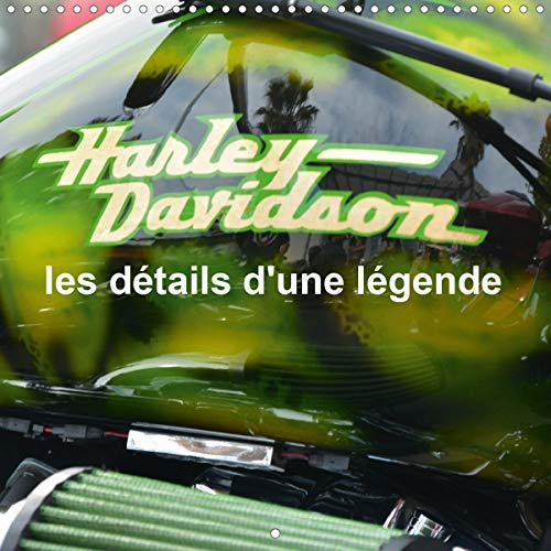 Harley Davidson - les détails d'une légende (Calendrier mural 2021 300 × 300 mm Square): Gros plans sur les Harleys pour les fans (Calendrier mensuel, 14 Pages )