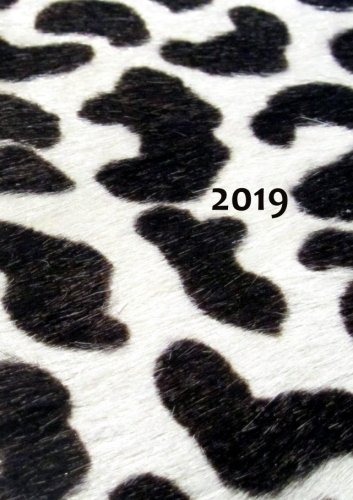 Kalender 2019 - Kuh / Kuhfell: DIN A5, 1 Woche pro Doppelseite
