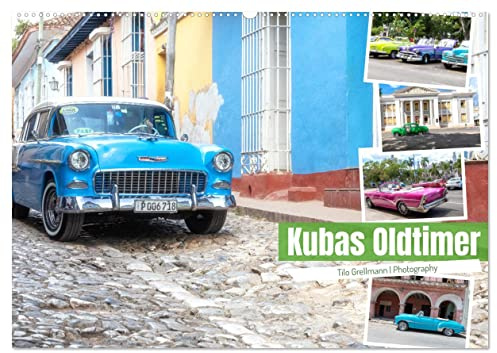 Kubas Oldtimer (Wandkalender 2026 DIN A2 quer), CALVENDO Monatskalender: Amerikanische Oldtimer auf Kubas Straßen (CALVENDO Mobilitaet)