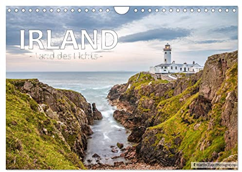 Irland, Land des Lichts (Wandkalender 2026 DIN A4 quer), CALVENDO Monatskalender: Eine Reise auf die Grüne Insel: schroffe Küste, wildes Meer und malerische Landschaften.. (CALVENDO Orte)