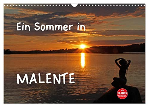 Ein Sommer in Malente (Wandkalender 2026 DIN A3 quer), CALVENDO Monatskalender: Sommersehnsucht in Malente - Holsteinische Schweiz (CALVENDO Orte)