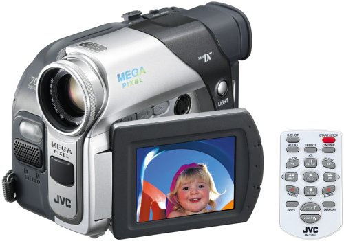JVC GR-D93EK MiniDV Digital Camcorder [1.33Mp, 10x Optical]