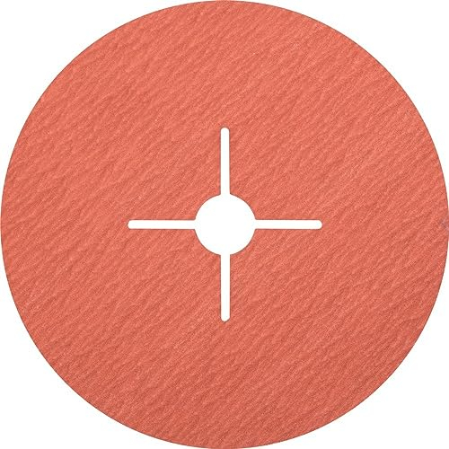 PFERD 696590 Fiberschleifer FS, Ausführung Korund A-Cool, 220 Korngröße, 180mm x 22mm, 25 Stück
