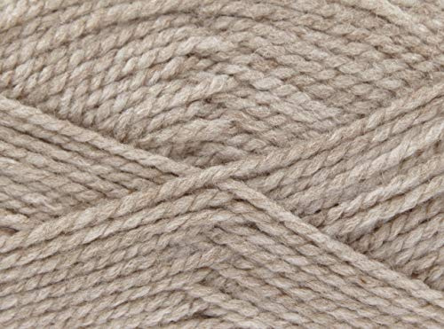 King Cole Big Value Chunky Knitting Yarn 100% Acrylic Wool 100g Ball (Caramel - 546)
