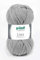 Gründl 5er Packung Wolle LISA Premium uni, 50gr, 100% Polyacryl,Bastelgarn,Strickgarn,Handarbeitswolle (24 kieselgrau)