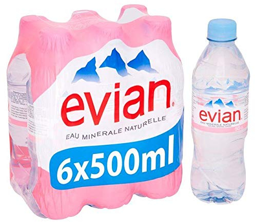 Evian Mineral Water 6 x 500ml