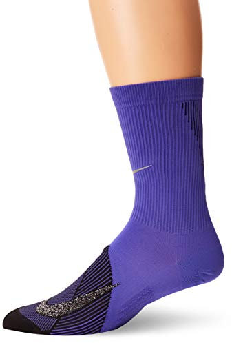 Nike U Nk Spark LTWT Crew, Calzini Unisex – Adulto, Rush Violet/(Black), 8-9.5